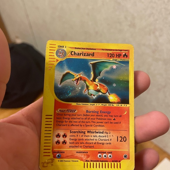 Expadition Charizard reg Holo 61/165 - Picture 3 of 7